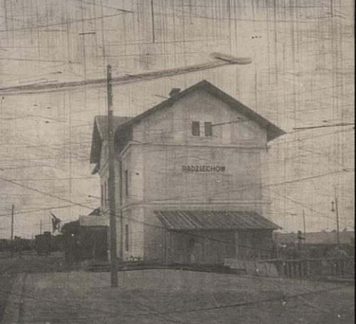 1915 рік Залізнична станція Радехів